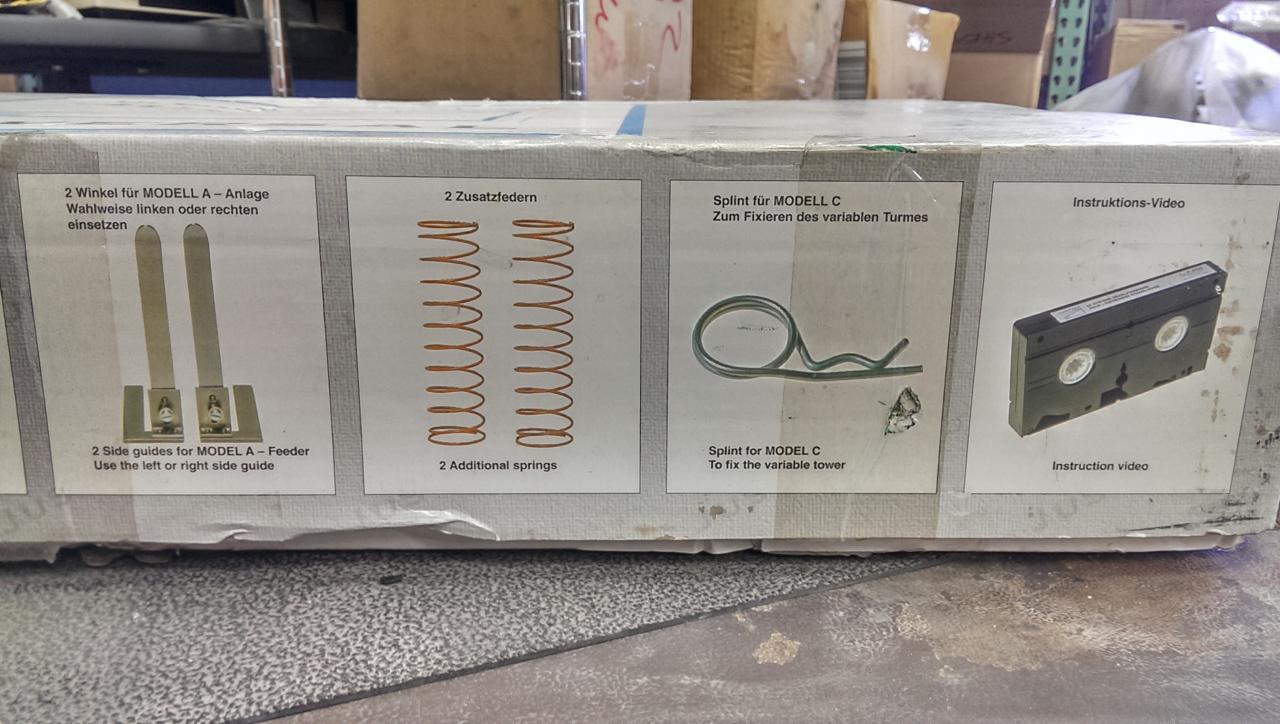 Lot #42: Justfeed Envelope Feeding System for GTO/PM/SM 52 and GTO/QM46  Presses (In Box) - WireBids